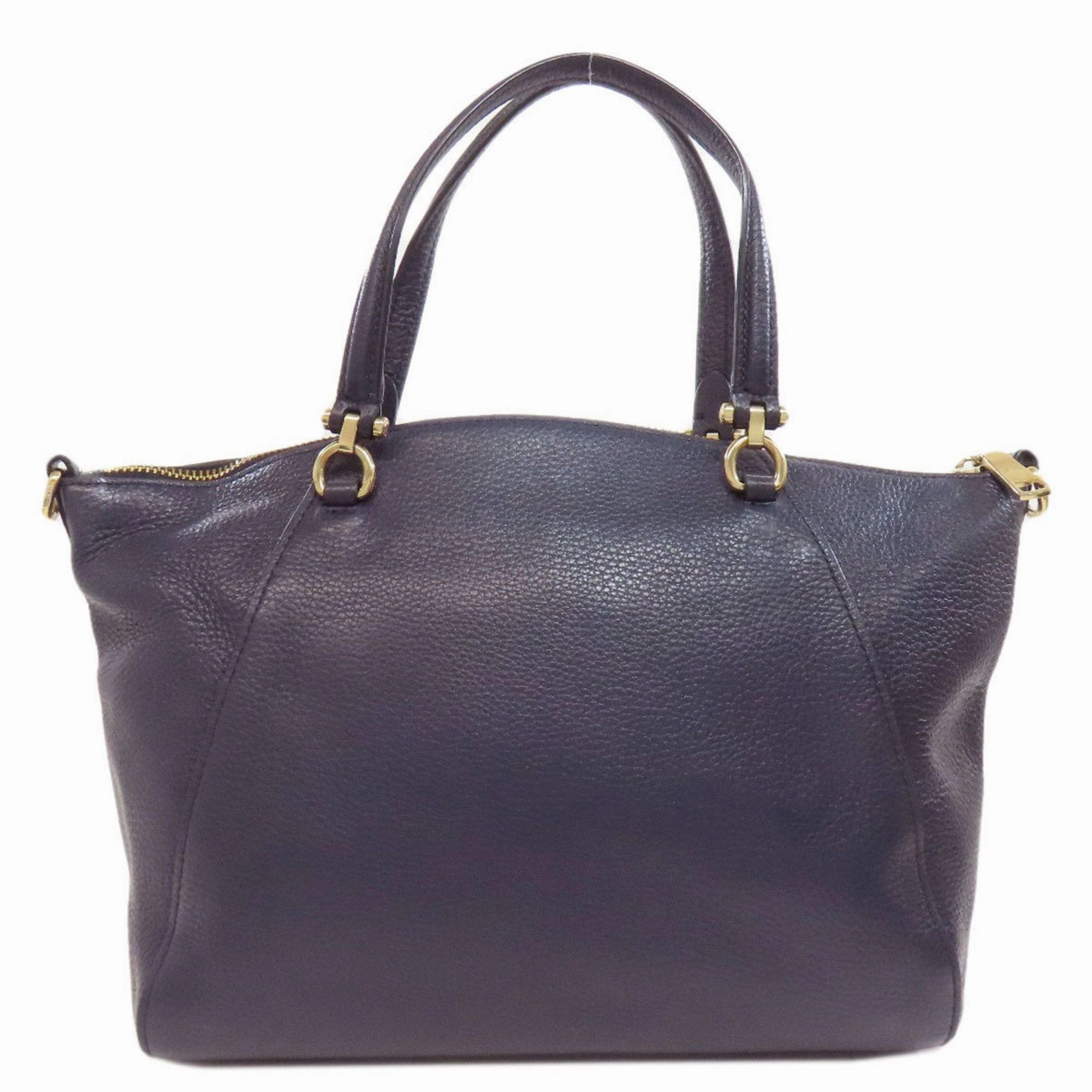 Coach Leather Handbag (Pre-Owned)