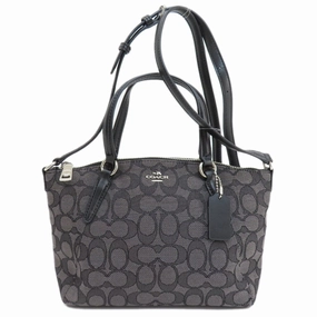 Coach Signature  Signature Line Handbag (Pre-Owned)