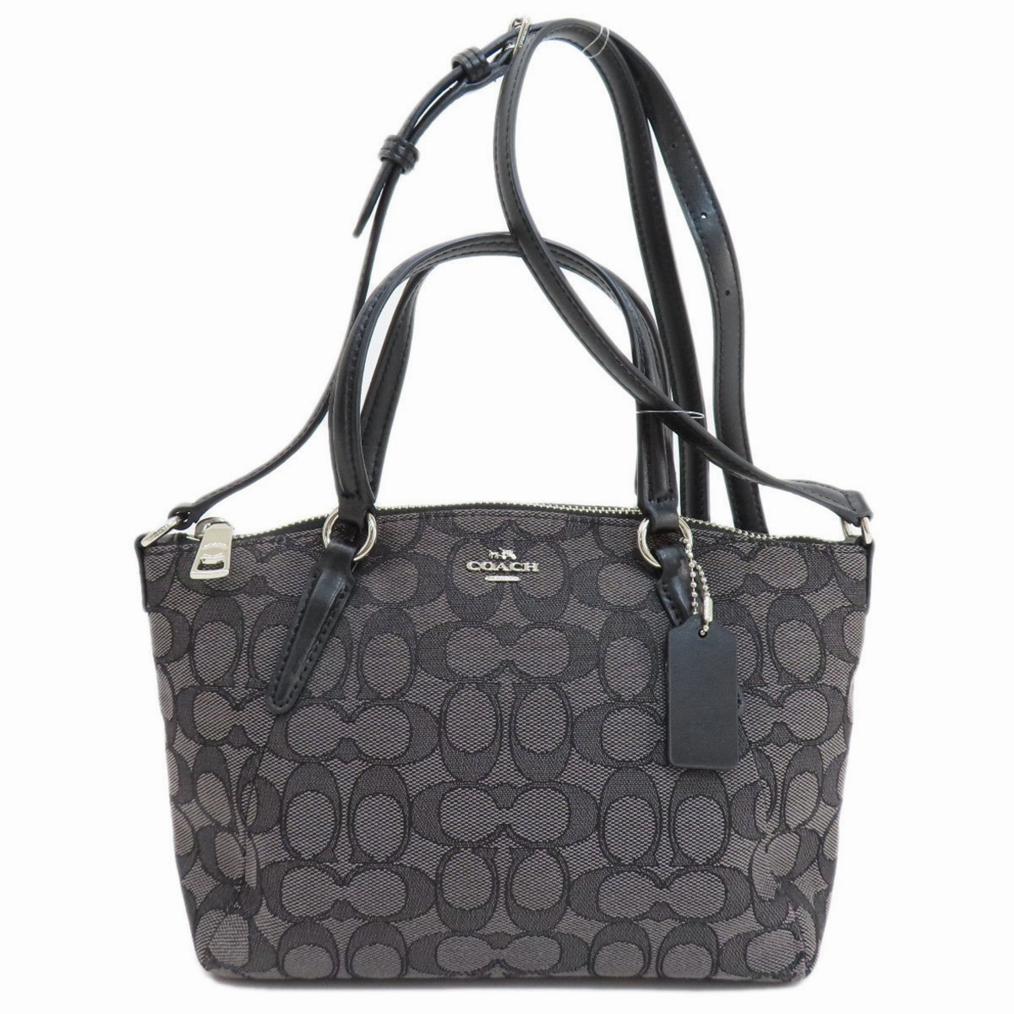 Coach Signature  Signature Line Handbag (Pre-Owned)