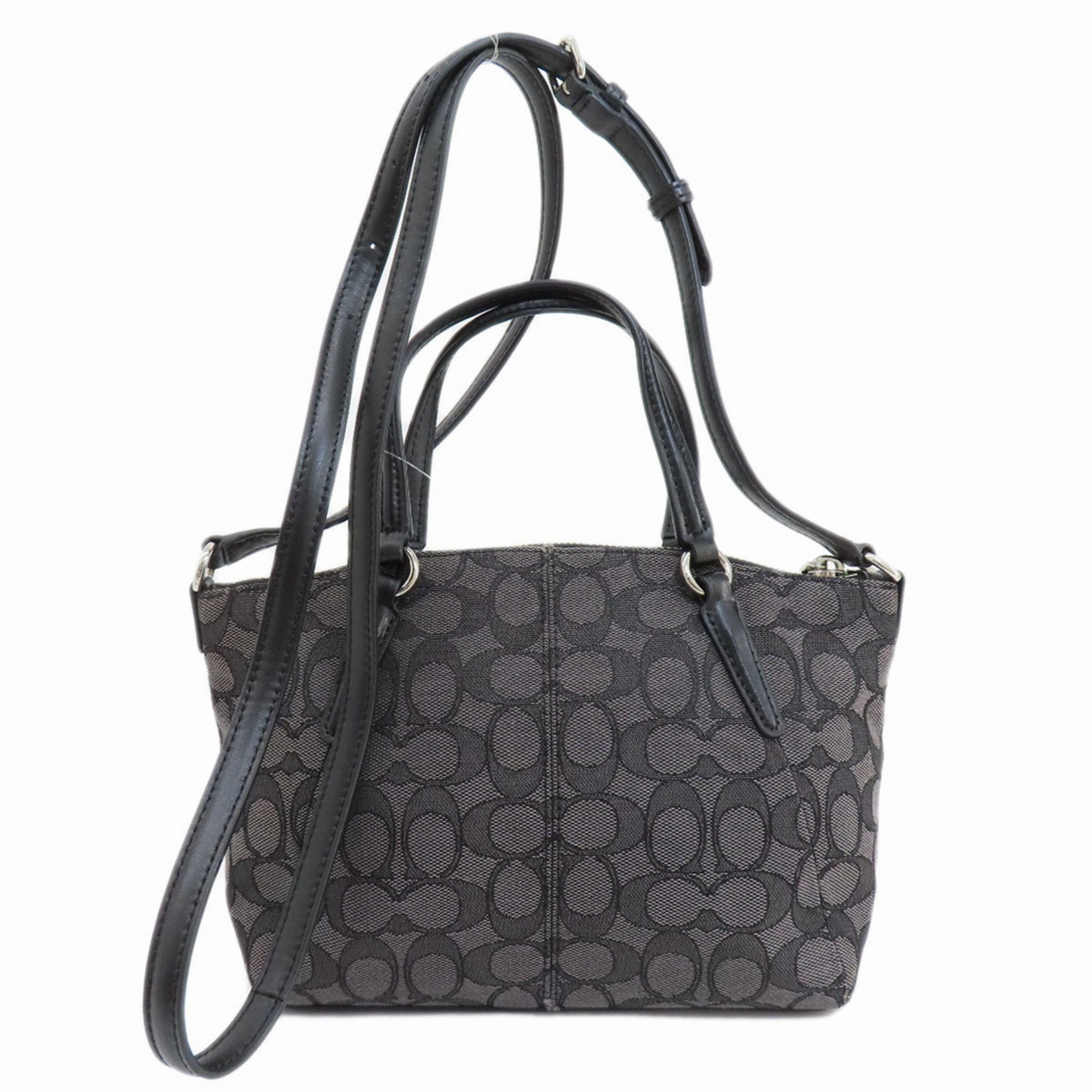 Coach Signature  Signature Line Handbag (Pre-Owned)