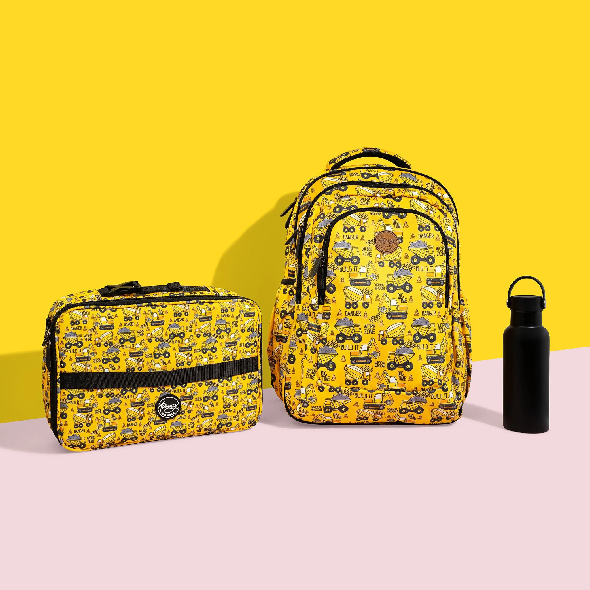 Construction Large School Backpack
