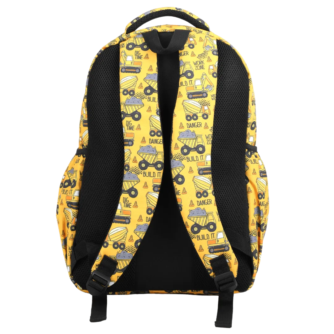 Construction Large School Backpack