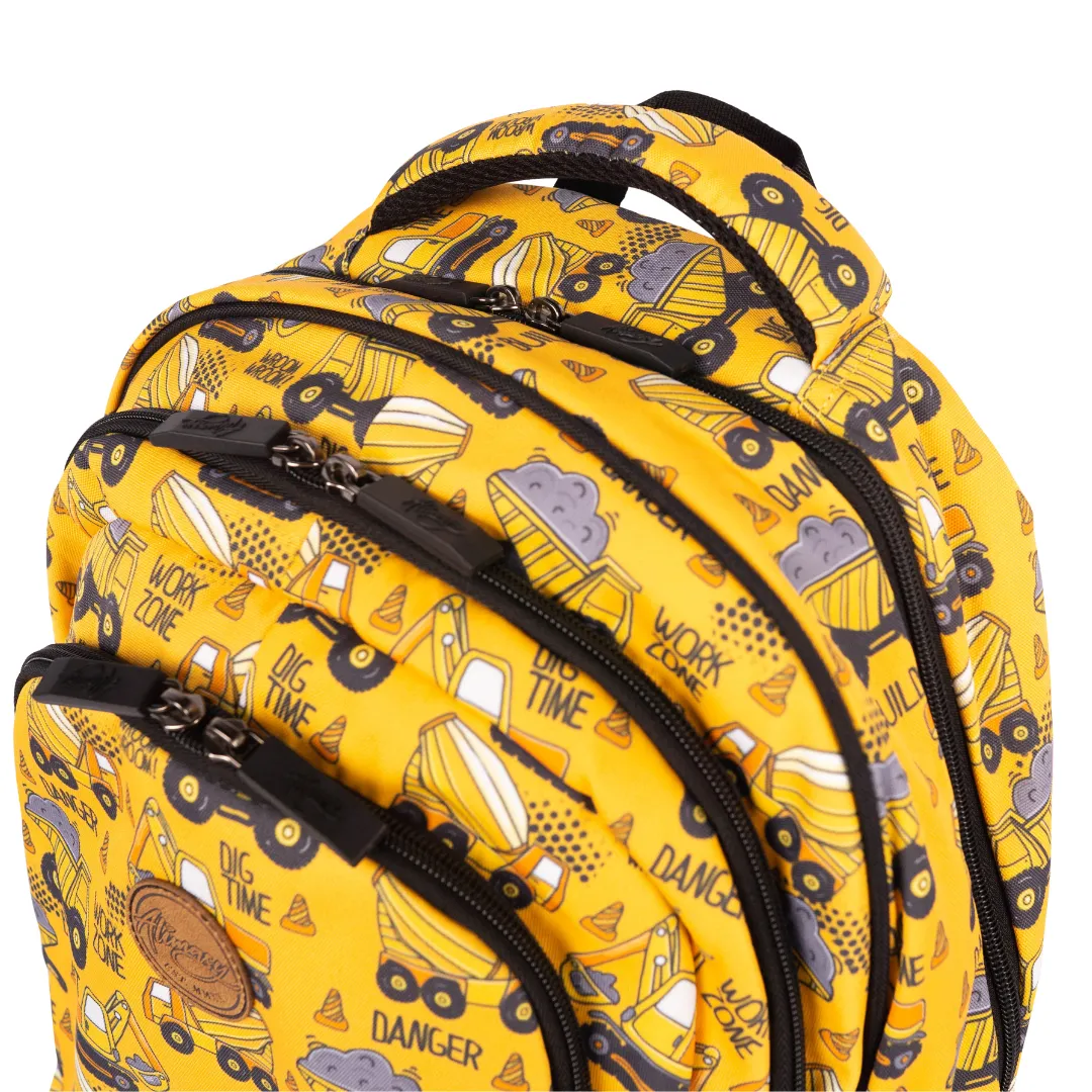 Construction Large School Backpack