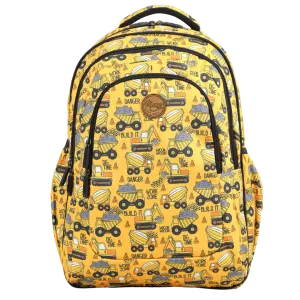Construction Large School Backpack