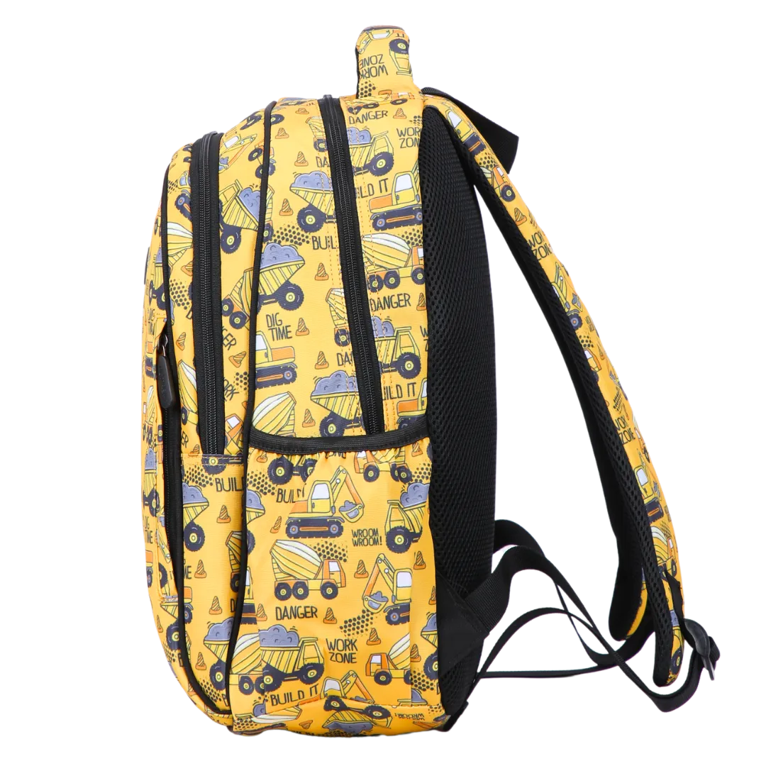 Construction Midsize Kids Backpack