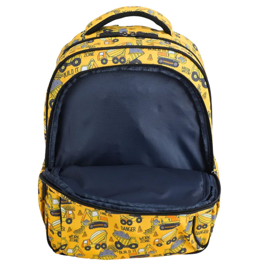 Construction Midsize Kids Backpack