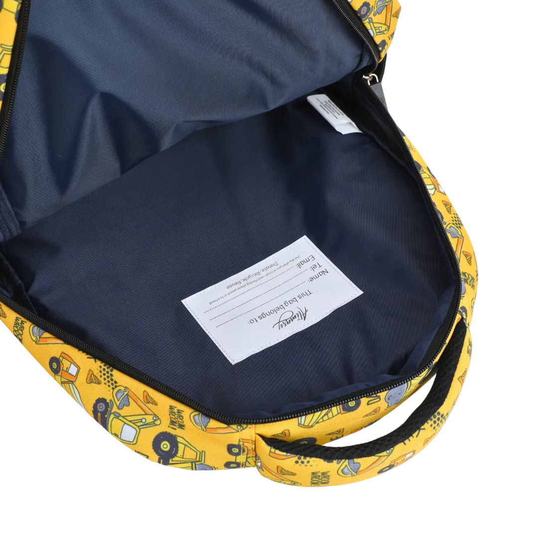 Construction Midsize Kids Backpack