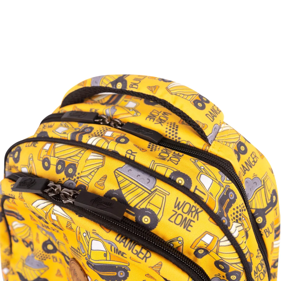 Construction Midsize Kids Backpack