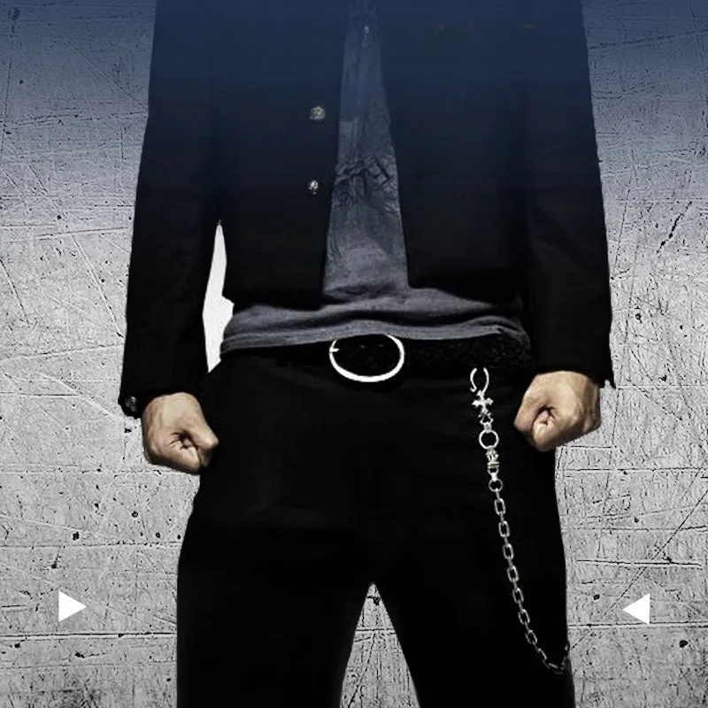 Cool Biker Wallet Chains For Men Silver Long Wallet Chain Mens Cross Pants Chain