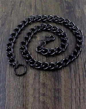 Cool Black Punk Pants Chain Biker Wallet Chain Black jeans chain jean chain Long Wallet Chain For Men