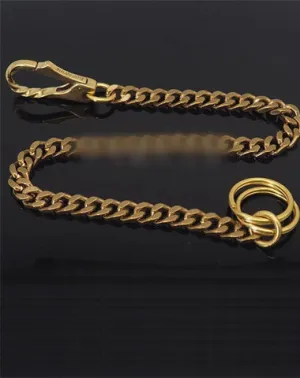 Cool Brass 18 Biker Wallet Chain Key Chain Wallet Chain Pants Chain For Men