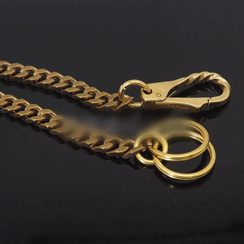 Cool Brass 18 Biker Wallet Chain Key Chain Wallet Chain Pants Chain For Men