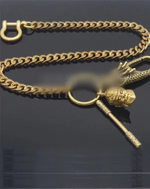 Cool Brass Chain Sun Wukong 18 Key Chain Wallet Chain Pants Chain For Men