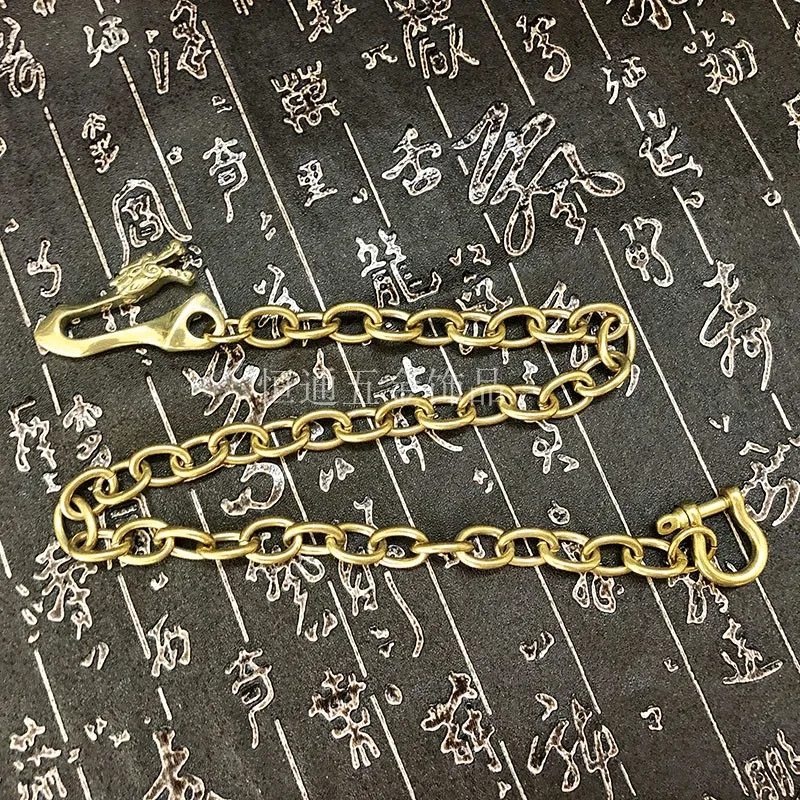 Cool Copper 19'' Dragon Key Chain Rock Pants Chain Biker Wallet Chain jeans chain jean chains for Men