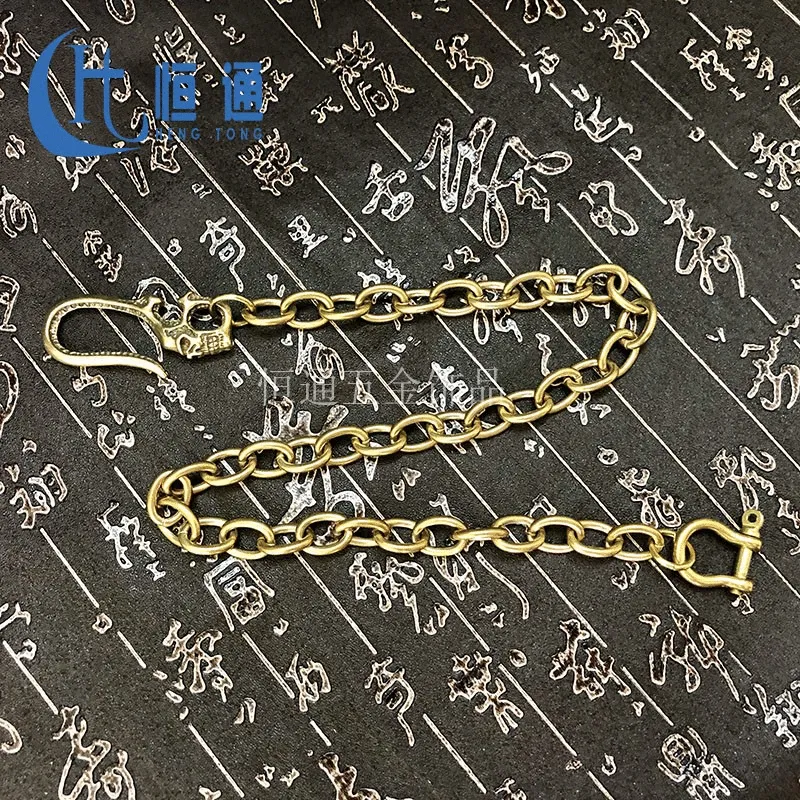 Cool Copper 19'' Dragon Key Chain Rock Pants Chain Biker Wallet Chain jeans chain jean chains for Men