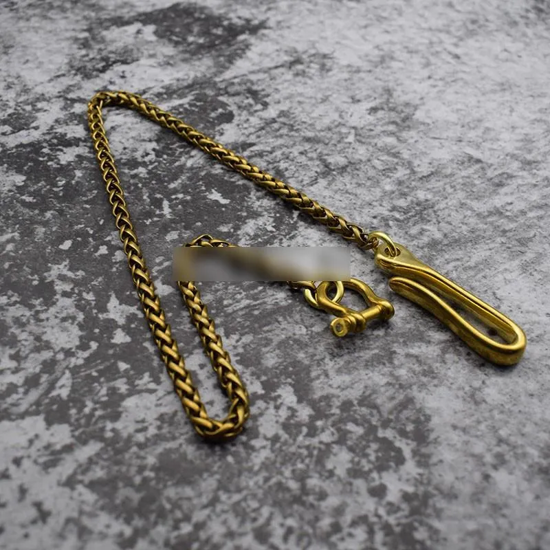 Cool Gold Mens 19'' Biker Wallet Chain Trucker Wallet Chain Pants Chain for Men