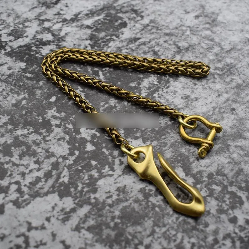 Cool Gold Mens 19'' Biker Wallet Chain Trucker Wallet Chain Pants Chain for Men