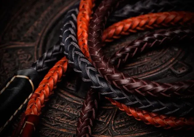 Cool Leather Braided Biker CHain Carp Wallets Chain for Chain Wallet Biker Wallets