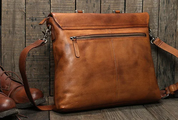 Cool leather mens Briefcase laptop Briefcase work Briefcase Shoulder bag for Men