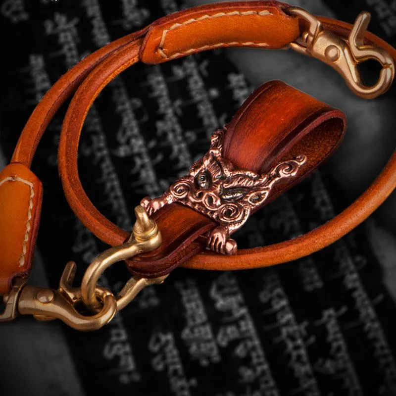 Cool Leather Tibetan Biker wallet Chain for chain wallet biker wallet trucker wallet
