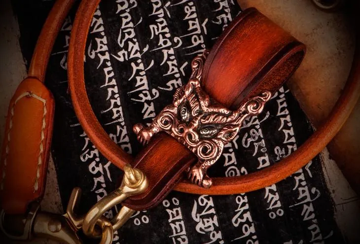 Cool Leather Tibetan Biker wallet Chain for chain wallet biker wallet trucker wallet