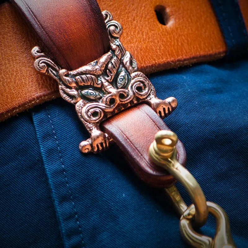 Cool Leather Tibetan Biker wallet Chain for chain wallet biker wallet trucker wallet