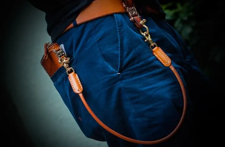 Cool Leather Tibetan Biker wallet Chain for chain wallet biker wallet trucker wallet