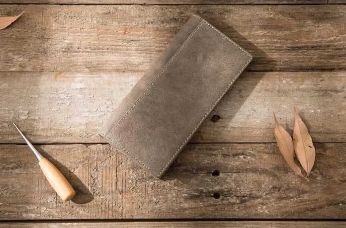 Cool Mens long Wallet Leather Vintage Wallet Long Wallets for Men
