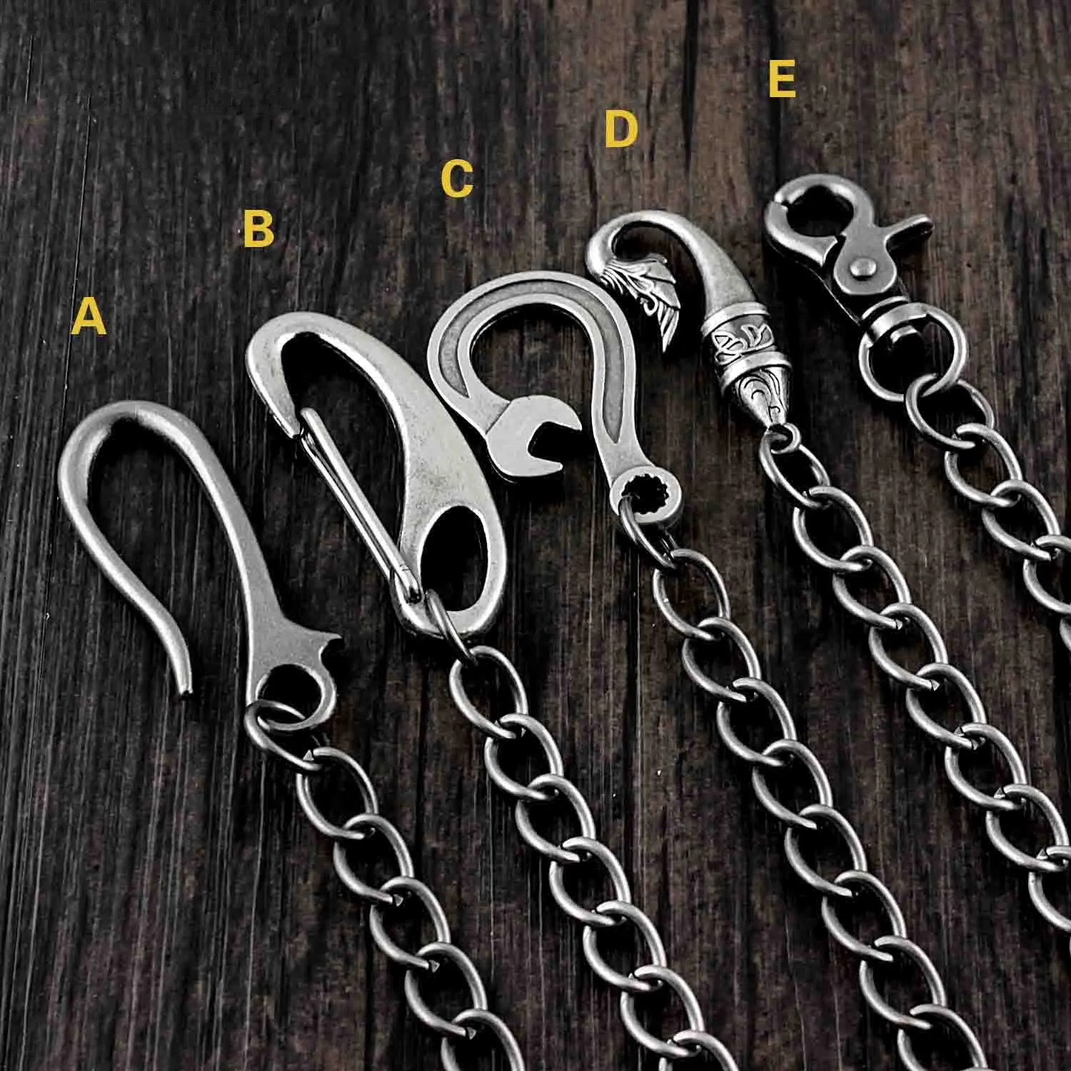 Cool Metal Mens Wallet Chains Pants Chain jeans chain jean chain Biker Wallet Chain For Men