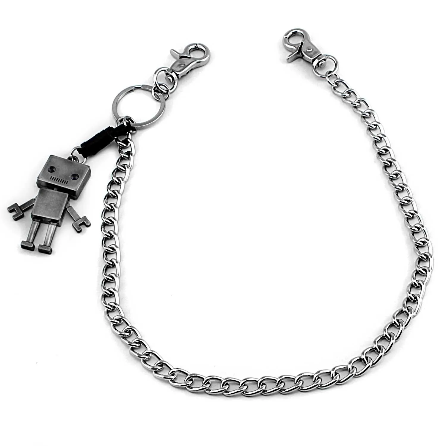 Cool Robot Silver Mens Pants Chain Biker Wallet Chain jeans chain jean chain Wallet Chain For Men