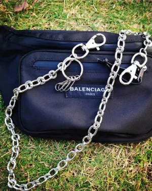 Cool Silver Street Style Pants Chain Key Chain Long Biker Wallet Chain For Men