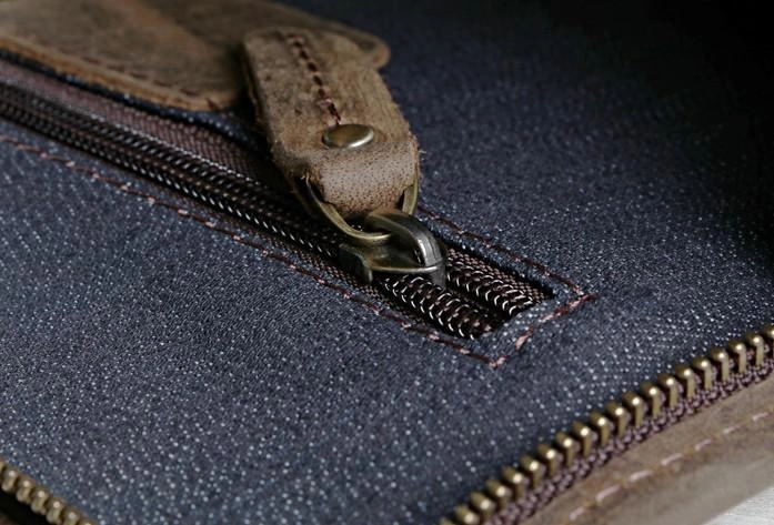 Cool Coffee Vintage Leather Mens Messenger Bags Shoulder Bag for Men