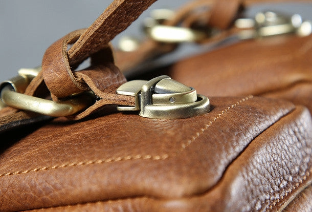 Cool leather men Camera bag messenger bags vintage shoulder bag for men