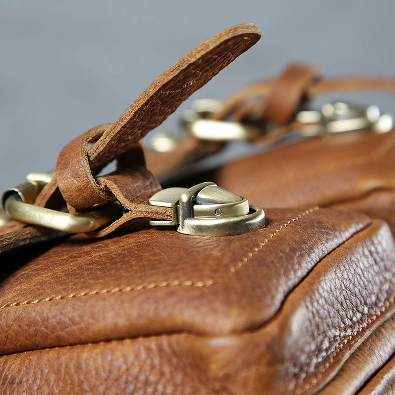 Cool leather men Camera bag messenger bags vintage shoulder bag for men
