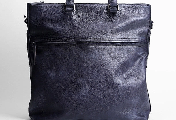 Cool leather men messenger bag fashion  shoulder laptop bag work bag