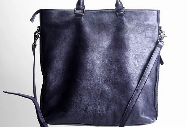 Cool leather men messenger bag fashion  shoulder laptop bag work bag