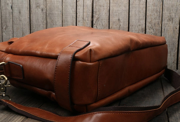 Cool leather mens Briefcase laptop Briefcase Business Bag shoulder bag for men
