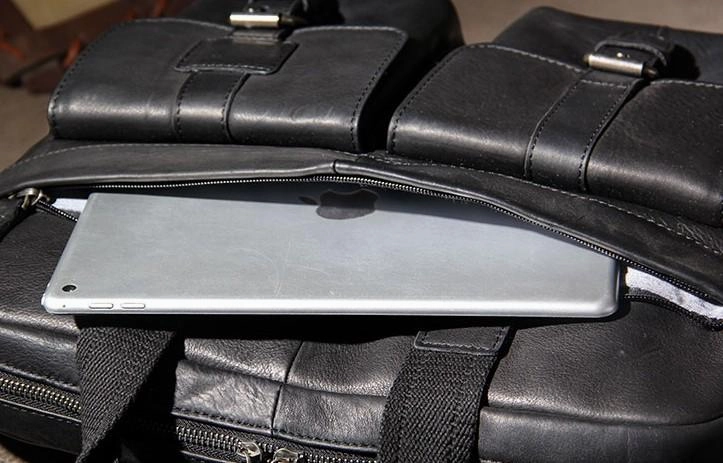 Cool Leather Mens Briefcase Shoulder Bag Handbag Work Bags Business Bag for Men