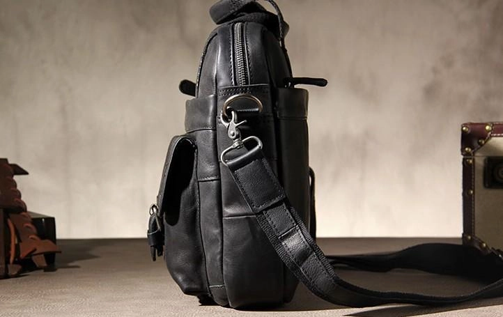 Cool Leather Mens Briefcase Shoulder Bag Handbag Work Bags Business Bag for Men