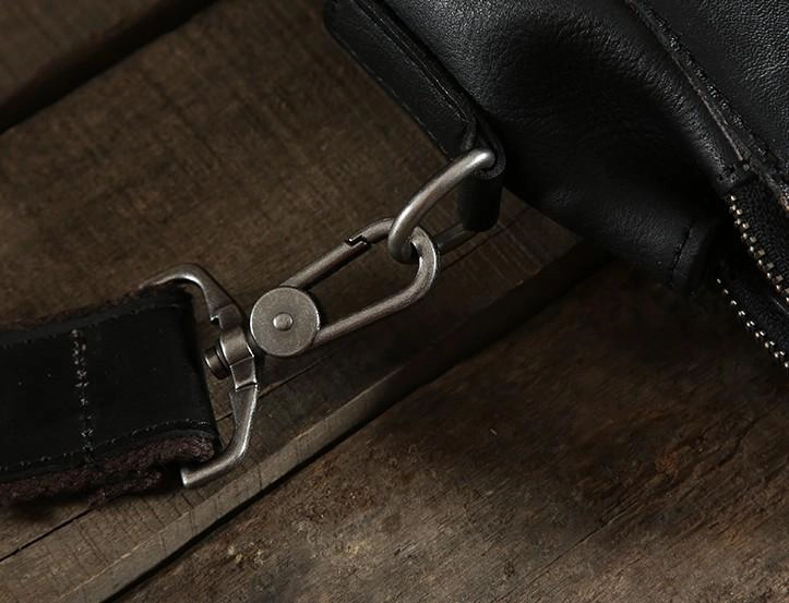 Cool Leather Mens  Briefcase Work Bag Vintage Business Bag Laptop Bags for men
