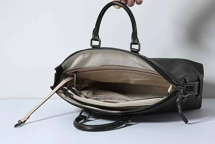 Cool Leather Mens Briefcase Work Bags Business Bag Laptop Bag for men