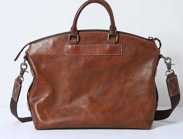 Cool Leather Mens Briefcase Work Bags Business Bag Laptop Bag for men