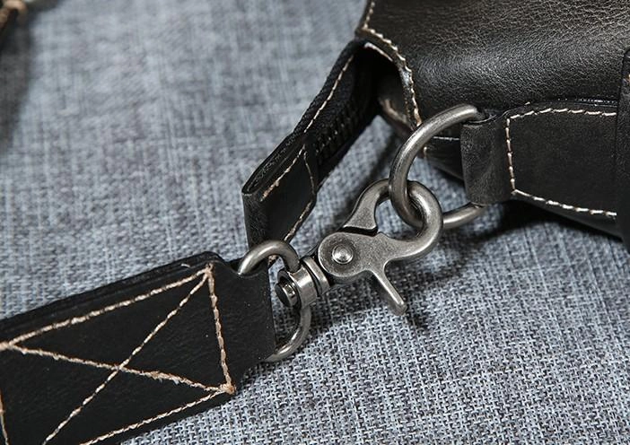 Cool Leather Mens Briefcase Work Bags Business Bag Laptop Bag for men