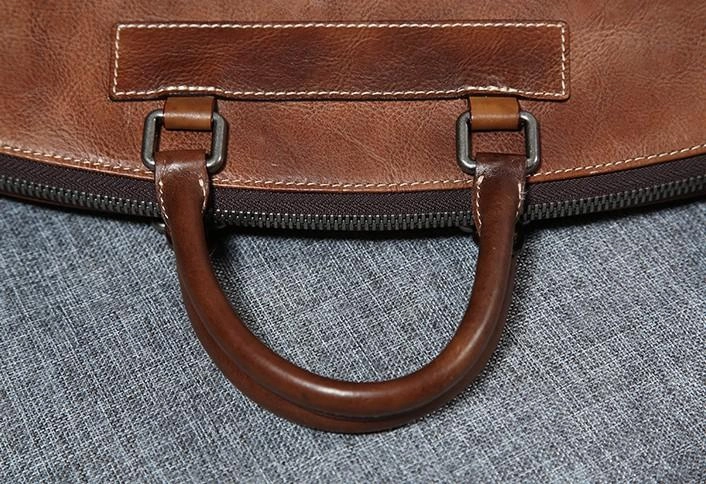 Cool Leather Mens Briefcase Work Bags Business Bag Laptop Bag for men