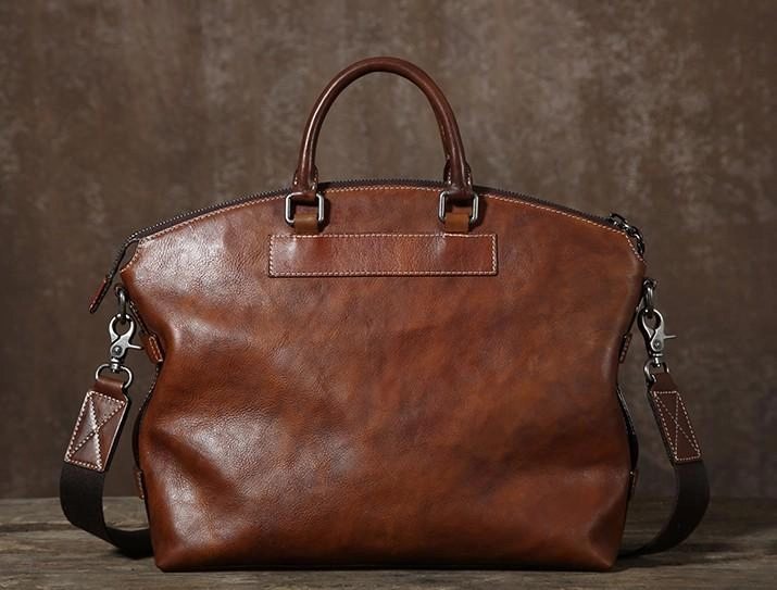 Cool Leather Mens Briefcase Work Bags Business Bag Laptop Bag for men