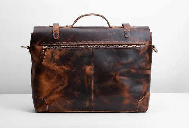 Cool leather mens Briefcase work Briefcase laptop Briefcase Shoulder bag for Men