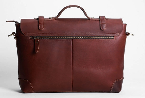 Cool leather mens Briefcase work Briefcase laptop Briefcase Shoulder bag for Men