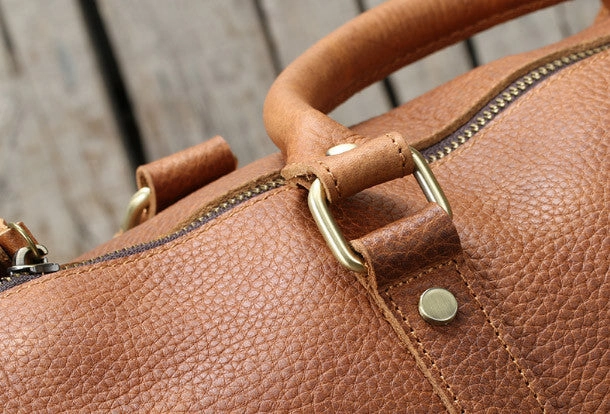 Cool Leather mens Duffle Bag Travel Bag Weekender Bag Vintage Overnight Bag shoulder bag
