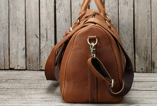 Cool Leather mens Duffle Bag Travel Bag Weekender Bag Vintage Overnight Bag shoulder bag