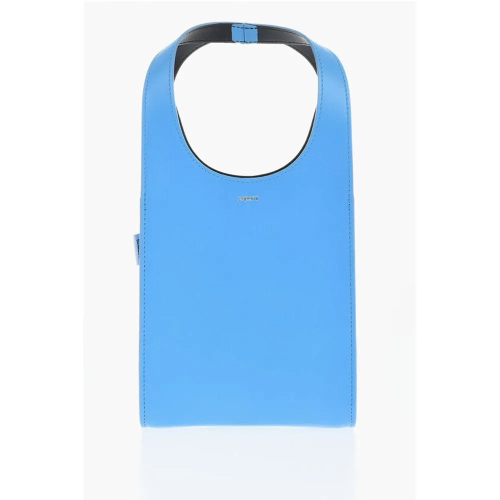 Coperni Leather Mini Bag with Removable Shoulder Women's Strap